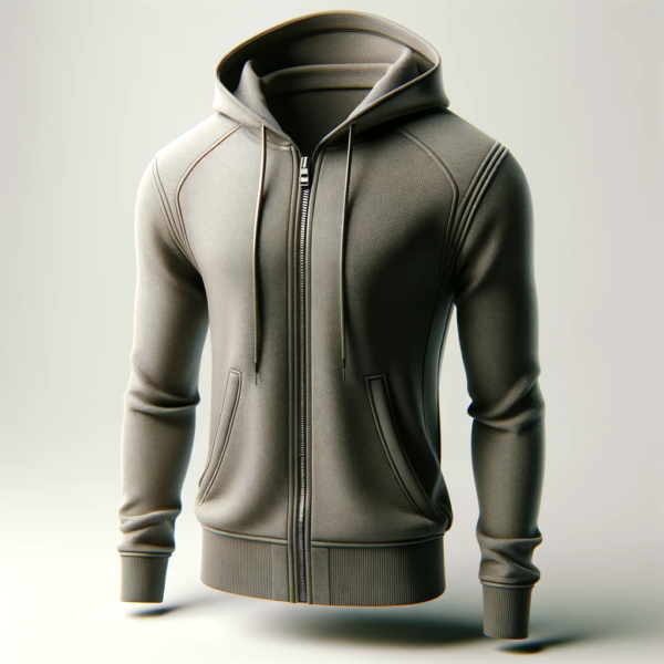 Hoodie with Zipper